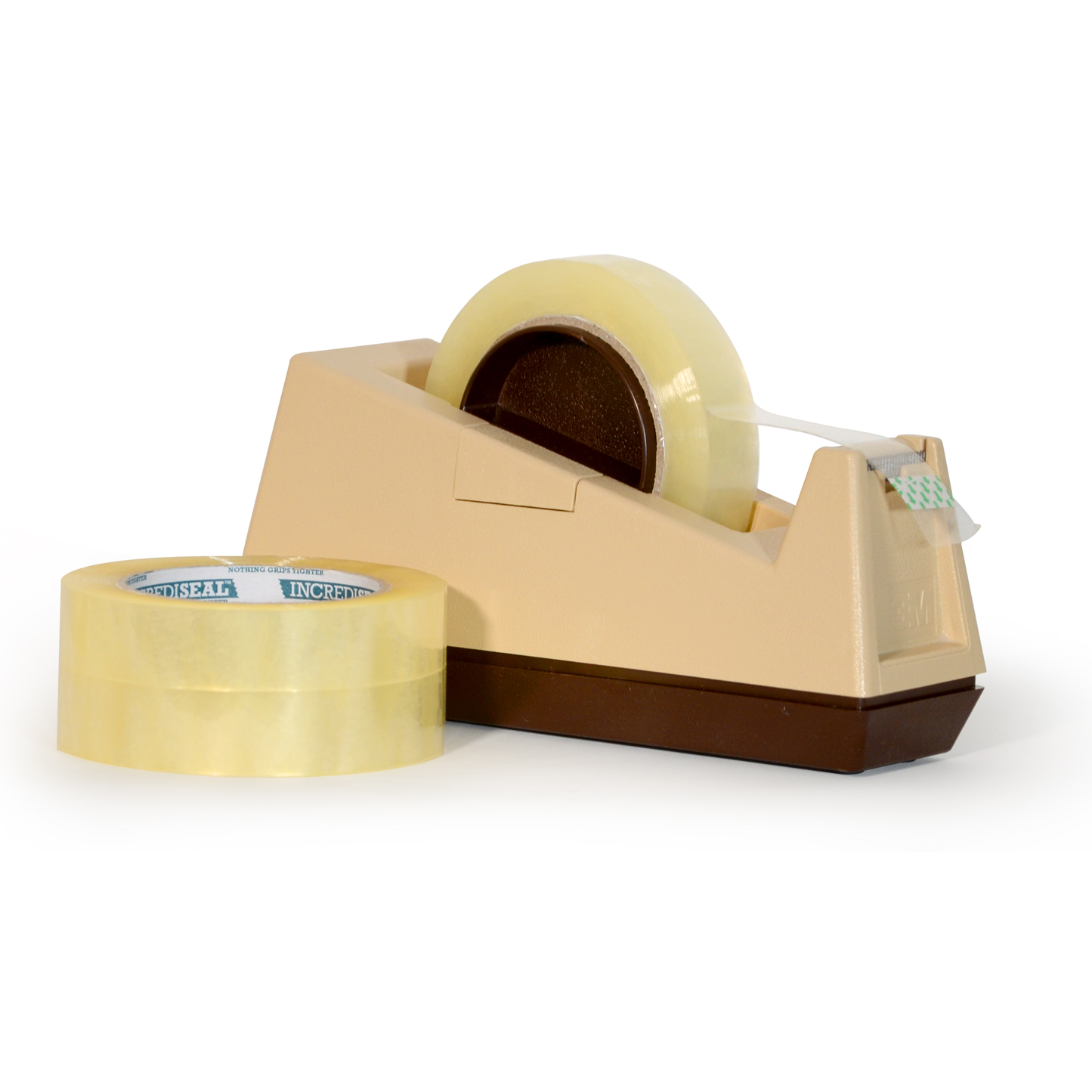 color: clear ~ size 1" ~ alt: AT1-2822 IncrediSeal ™ Polypro Strapping Tape, 1" x 110 yds, 1.95 mil, Clear, 72 rolls/case