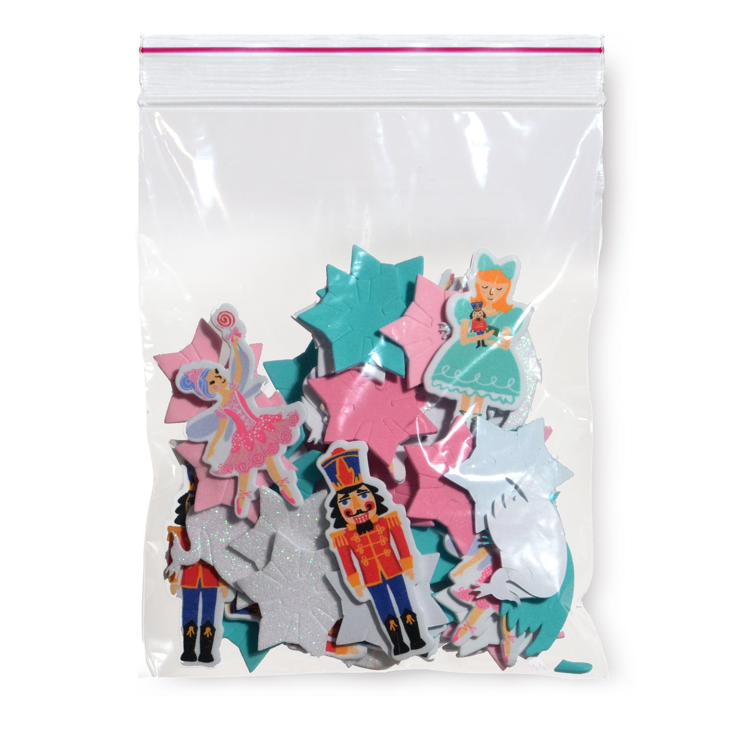 Clear Ziplock Bags, 2.0 mil, Re-sealable, Zipper Top