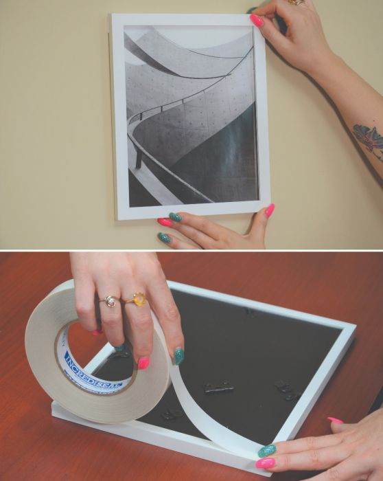 color: White ~ alt: Double Sided PET Tape 7.75 Mil, 60 Yards