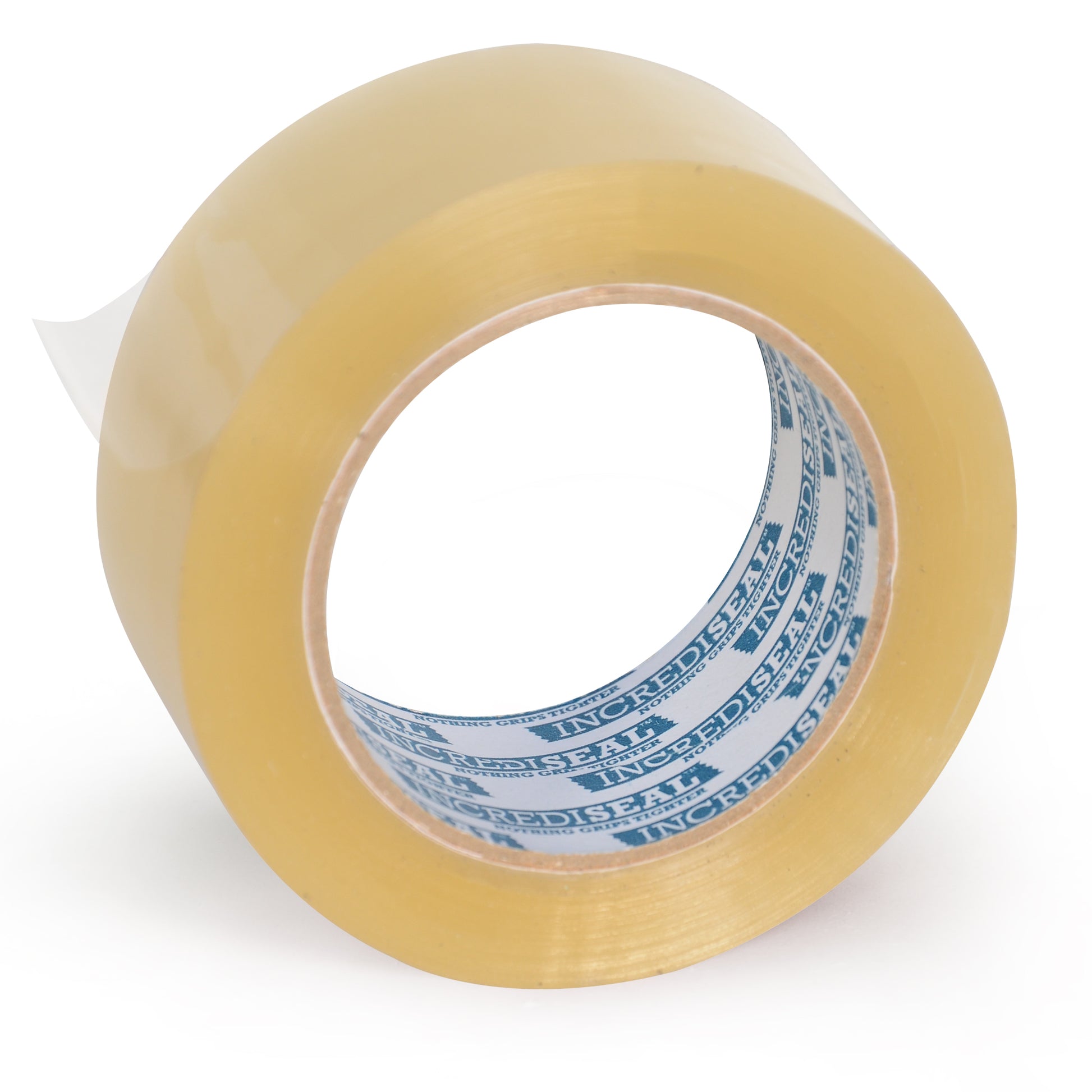 color: clear ~ size 2" ~ alt: IncrediSeal Clear Heavy Duty Packaging Packing Shipping Tape, 2 Inch x 110 Yards x 1.77 Mil (36 Rolls per Case)
