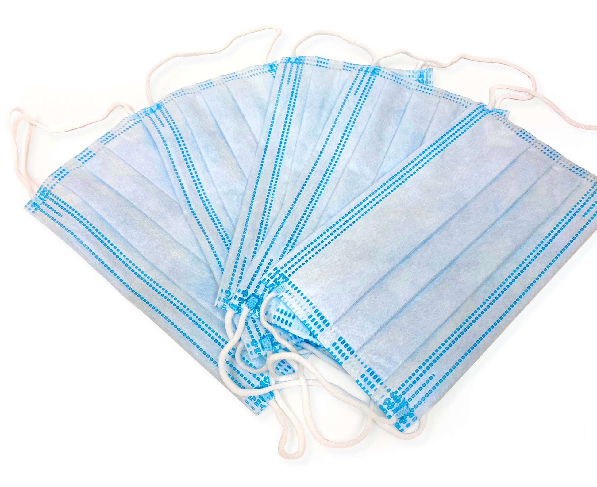 color: assorted ~ size 2000 count ~ alt: 3-Ply Surgical Masks