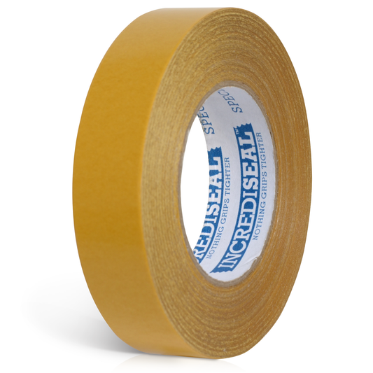 color: Clear with Filaments ~ alt: Strongest Double Sided Tape, Bi-Directional Filament, 9 Mil, 36 Yards