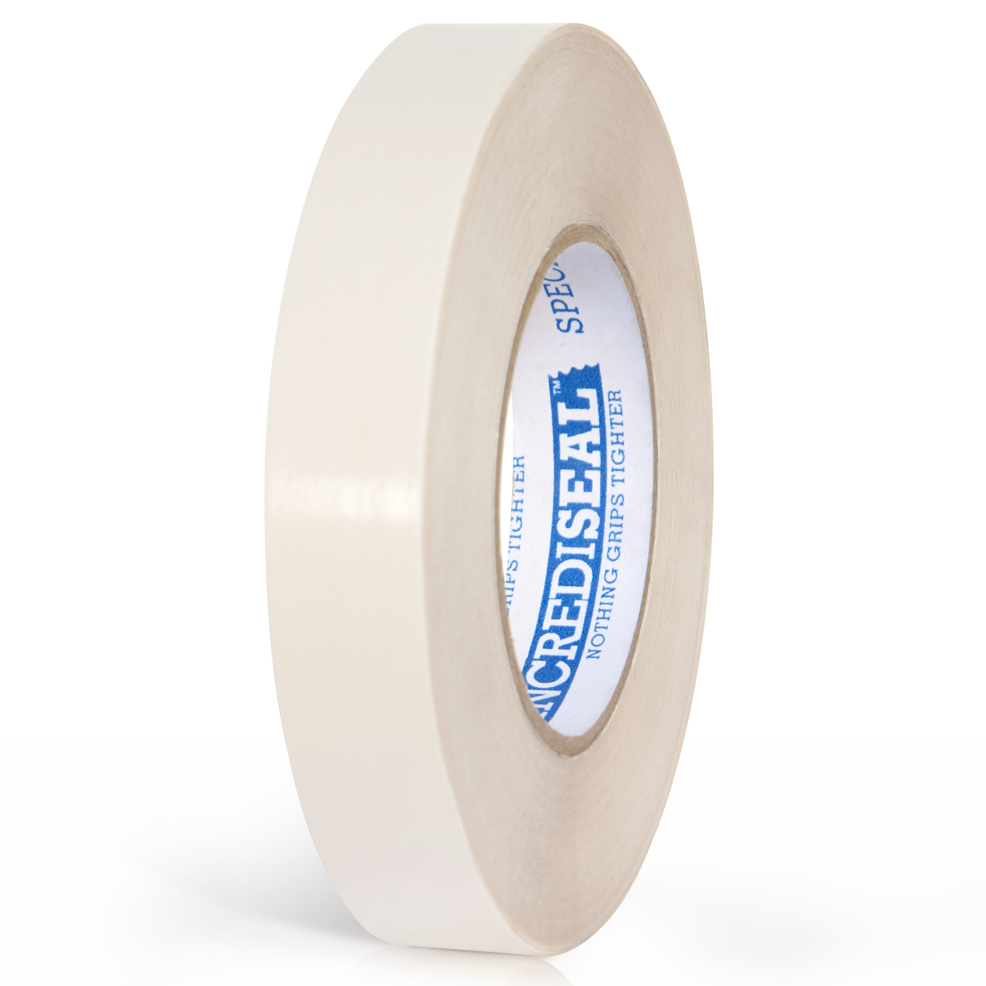 color: White ~ alt: Double Sided PET Tape 7.75 Mil, 60 Yards