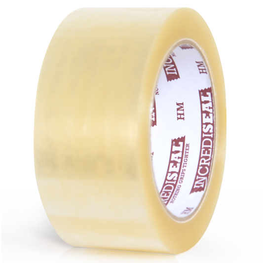 color: transparent ~ size 2" ~ alt: UNPK.HM2-3018 Hot Melt Tape, 2” x 110 yards, 36 rolls per case