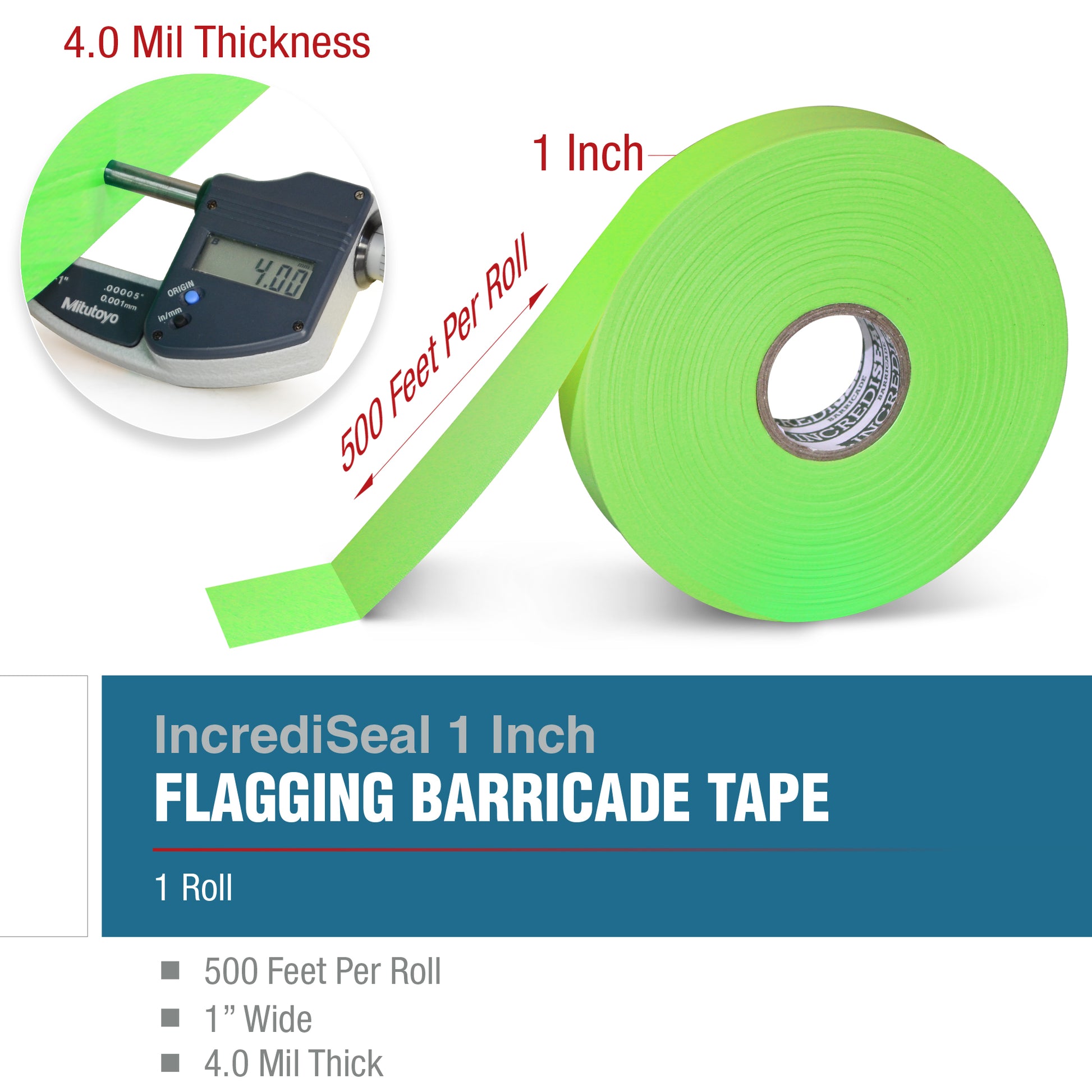 color: green ~ alt: Flagging Tape