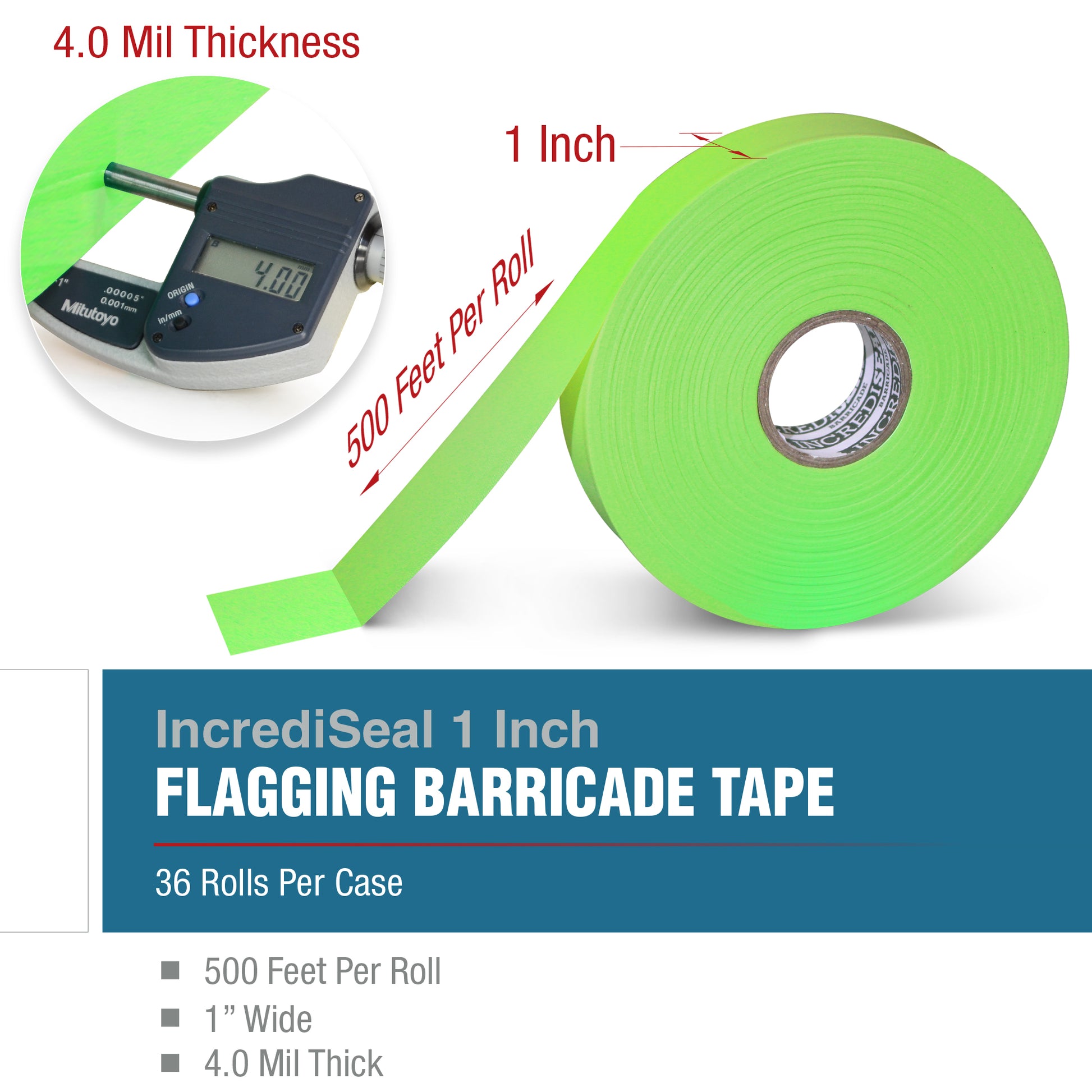 color: green ~ alt: Flagging Tape