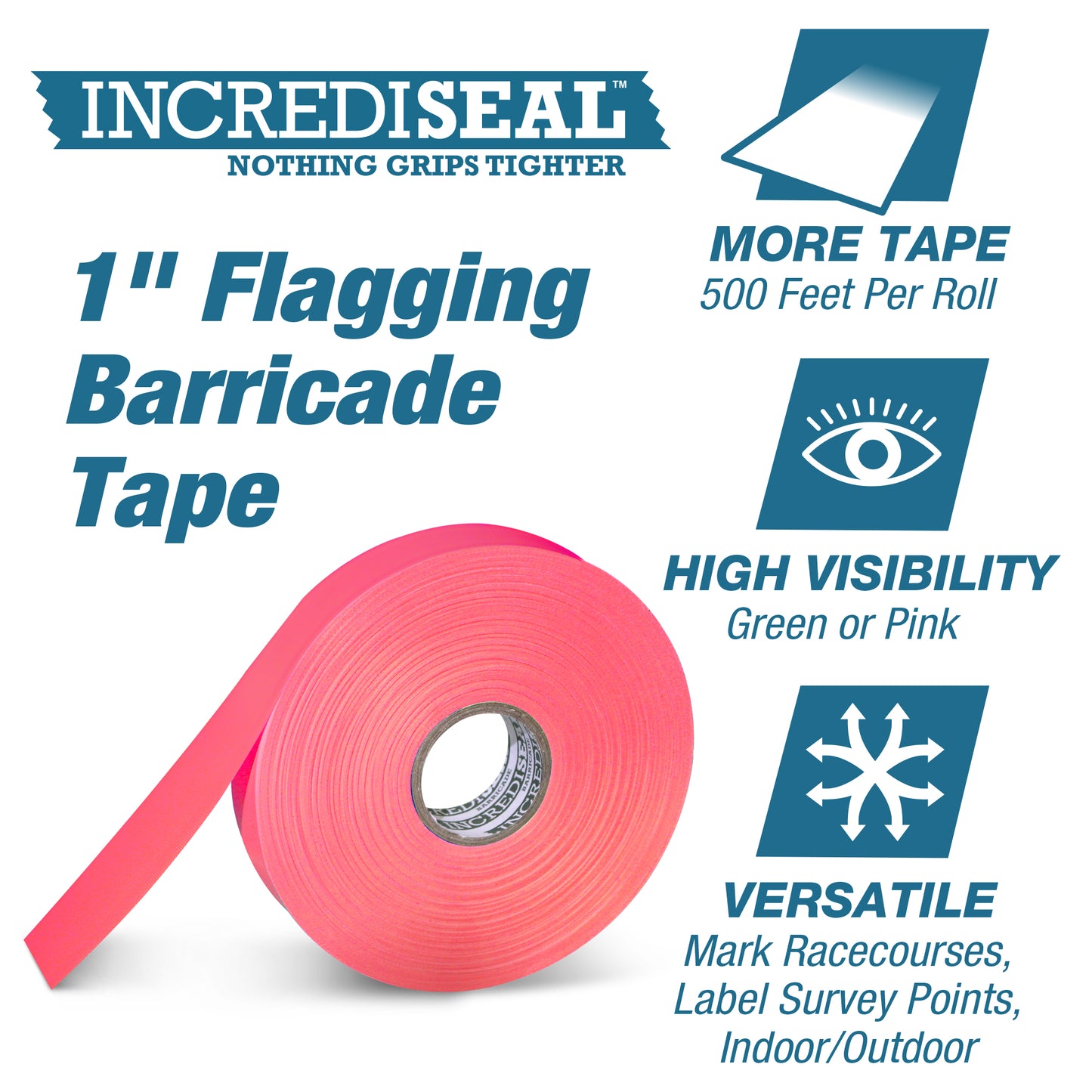 color: pink ~ alt: Flagging Tape