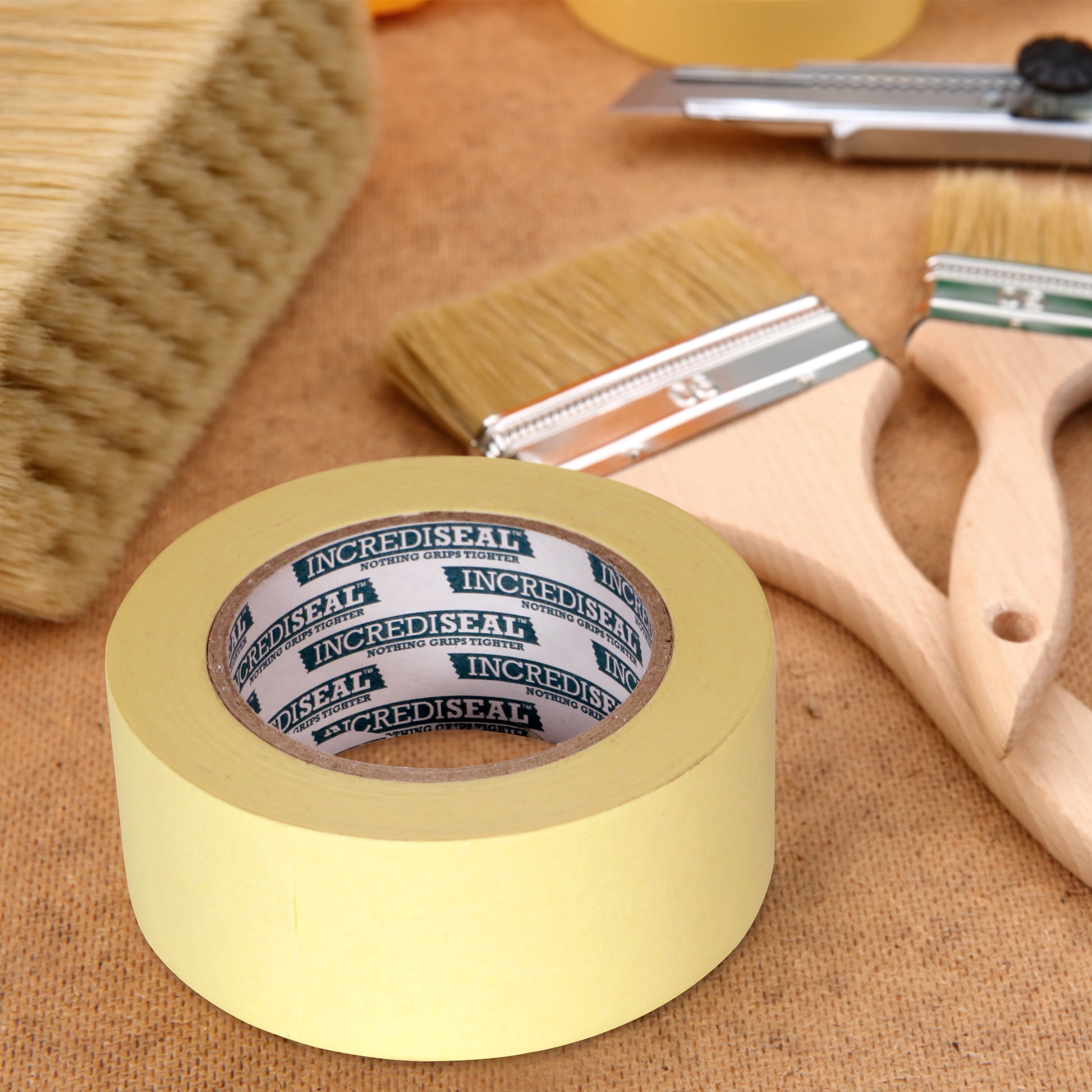 color crepe ~ size 2 ~ alt MT2-10430 IncrediSeal ™ High Tack Masking Tape, 2 x 60 yds, x 4.30 mil, 18 rollscase