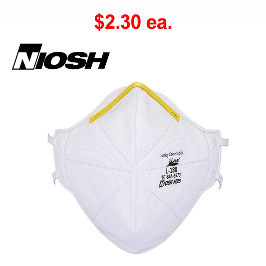 color: assorted ~ size 100 count ~ alt: N95 Respirator