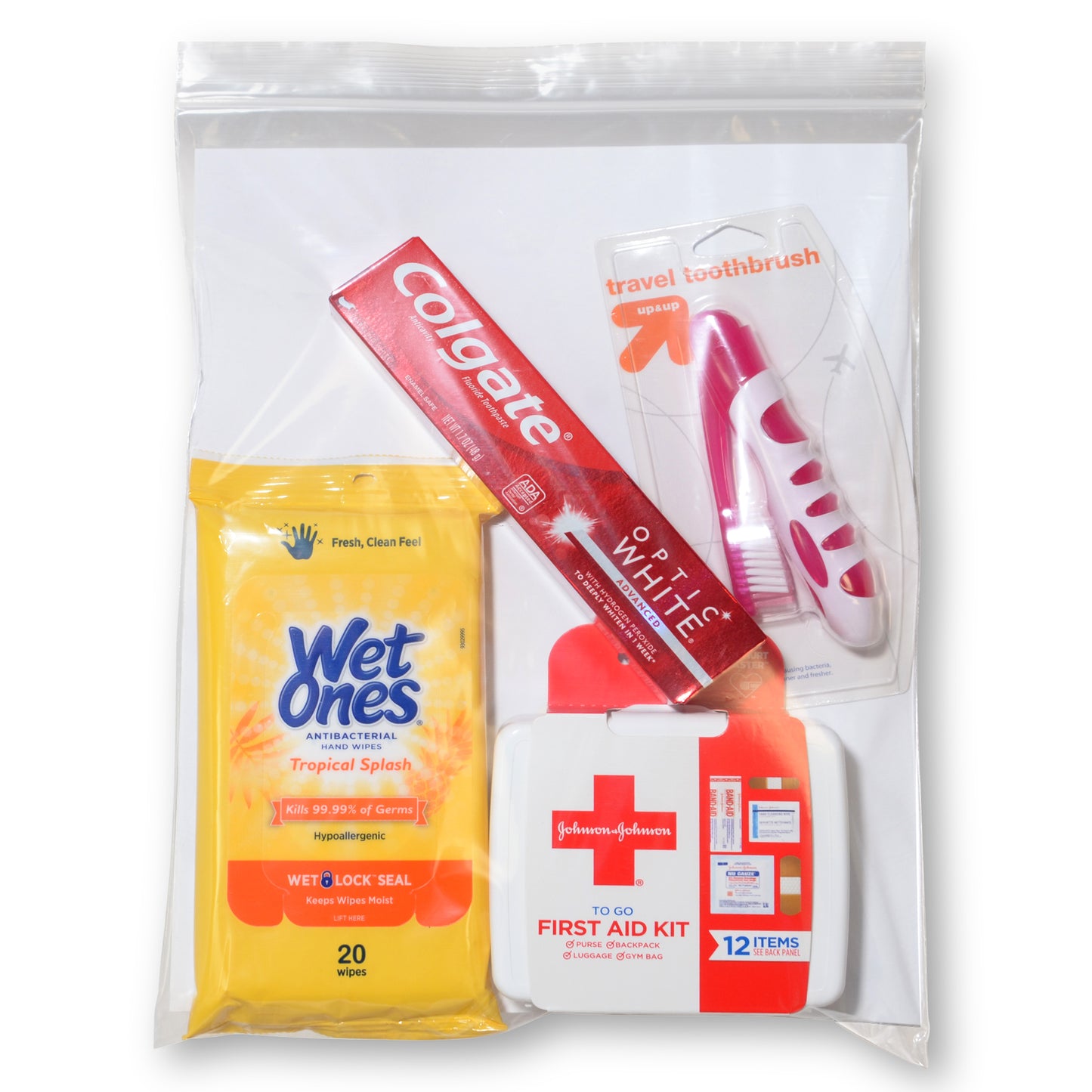 Clear Ziplock Bags, 2.0 mil, Re-sealable, Zipper Top