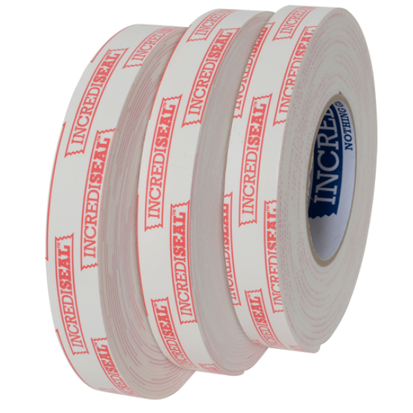 color: white ~ alt: Double Sided Polyethylene Tape, 1/32” thick x 18 Yards