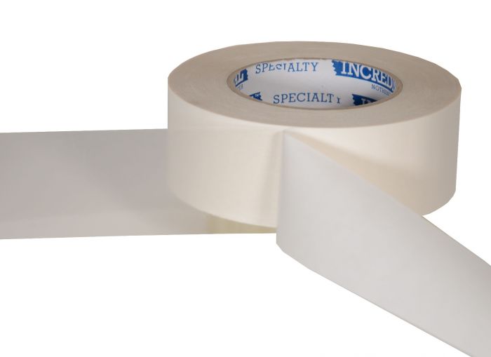 color: White ~ alt: Double Sided PET Tape 7.75 Mil, 60 Yards