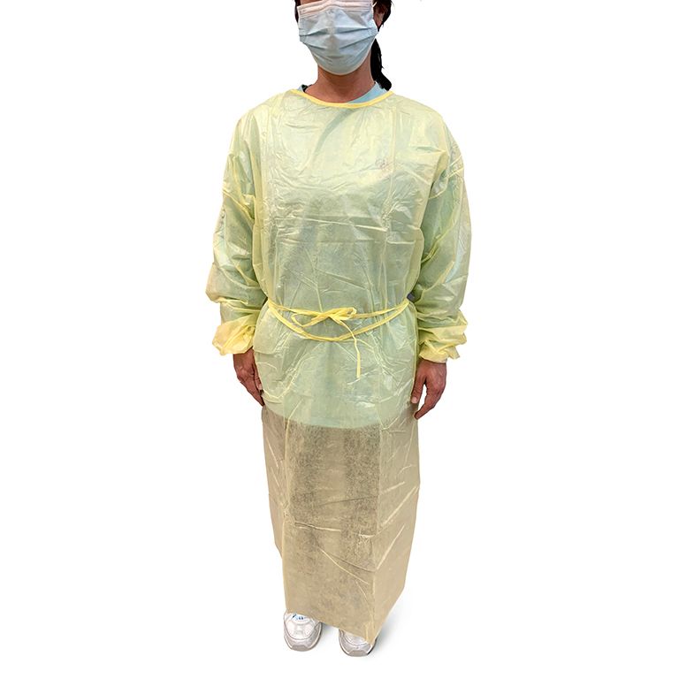 color: assorted ~ size 100 count ~ alt: Personal Protective Gowns ($6.40 ea)